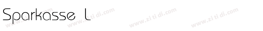 Sparkasse Light字体转换